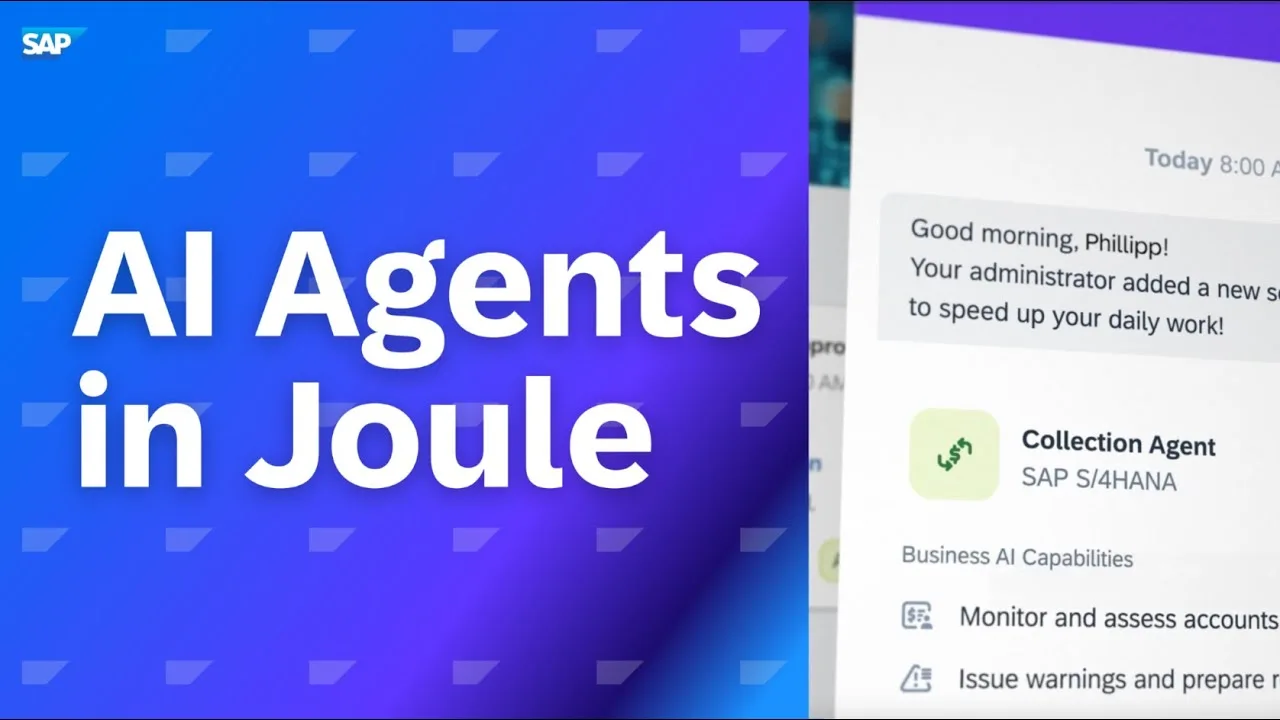 A Beginner's Guide to Building Agents with SAP Joule Studio