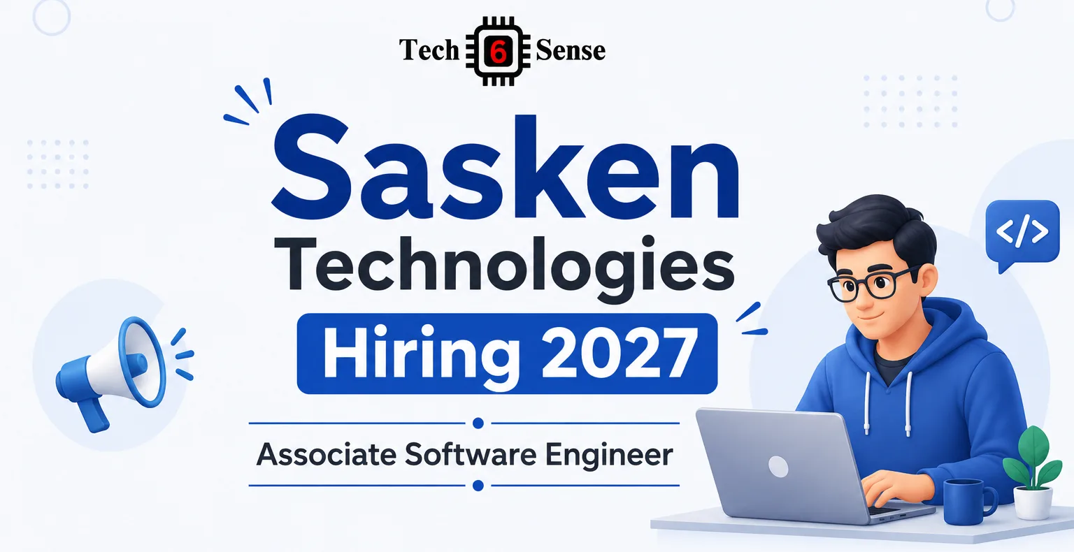 Sasken Technologies Hiring 2027 - Associate Software Engineer