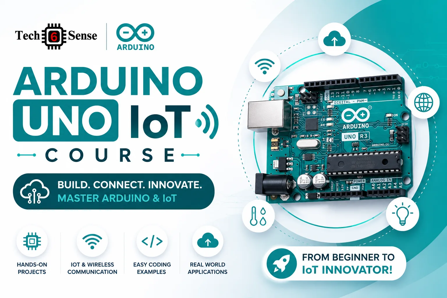 Arduino & IoT — Complete Beginner Course