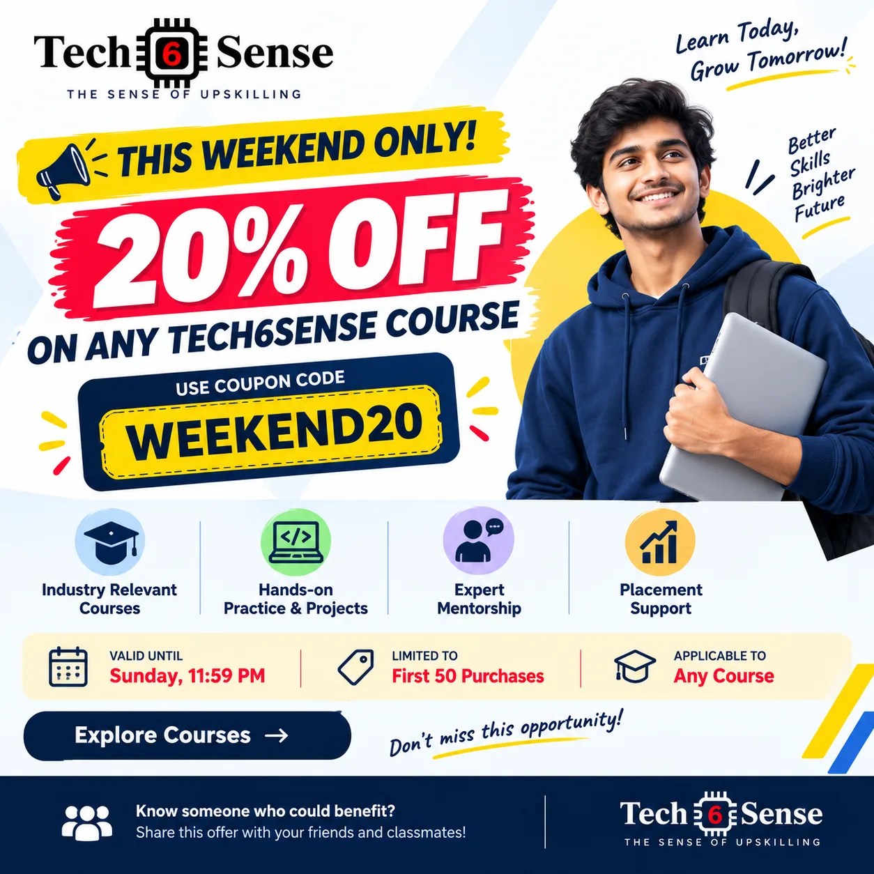 Tech6Sense featured course announcement